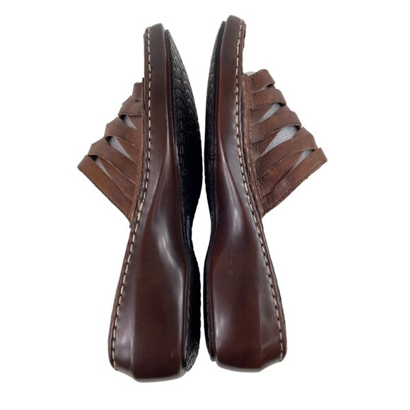 Dr Scholl’s Women’s Shoes Brown Leather Reba II Comfort Sandals Size 8 - Picture 10 of 11